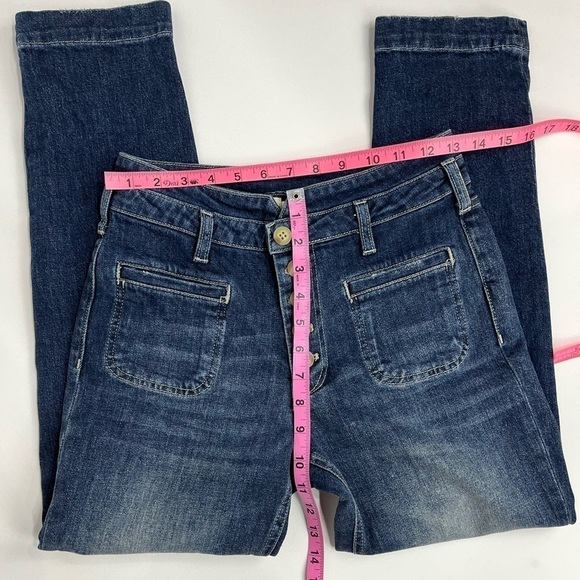 Pilcro and the letterpress exposed button fly high rise jeans size 26 - Picture 12 of 12